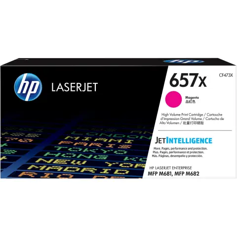 HP CF473X - Toner magenta 657X do HP LaserJet Enterprise M681, M682